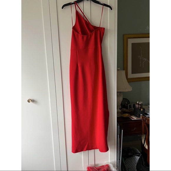 Asymmetrical One-Shoulder Maxi Dress Abercrombie dress perfect condition - Picture 8 of 12